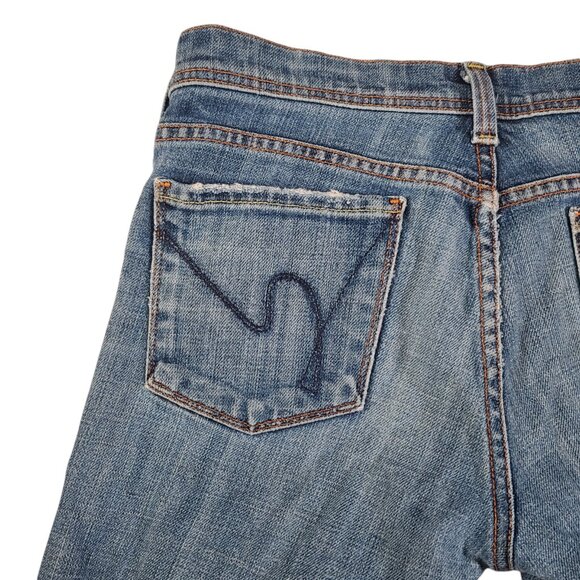 Citizens Of Humanity Jeans Womens 29 (29x29) Flare Low Rise Stretch Ingrid 002 - Picture 9 of 14
